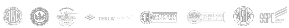 AIW certifications and affiliations: AISC, AISC Certified Fabricator, AISC Certified Erector, U.S. Green Building Council member, National Steel Bridge Alliance, SSPC Corporate Member, Ironworkers Local, Tekla